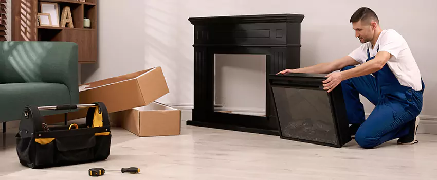 Old Rusted Metal Fireplace Repair And Replacement in Tiffin, OH
